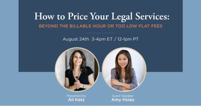 How to Price Your Legal Services: